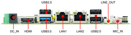 2LAN 6COM 8USB 3.5インチ マザーボード 溶接 内装 インテル J1900 CPU
