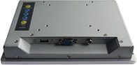 8インチPC産業タッチスクリーンモニター DC 12V インターフェース 250 cd/m2 明るさ