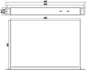 Windows/Linux ラックマウント インダストリアル PC 4U I3 I5 I7 CPU 1 エクスパンションスロット