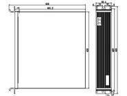2U IPC 19&quot;産業用ラックマウント PC 7 または 4 拡張スロット 1T メカニカルハードディスク
