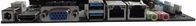 インテル PCH HM76 コア I7 ミニ ITX マザーボード 12V DC 2 LAN 6 COM 6 USB