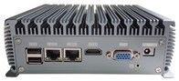 4G DDR3 インダストリアルファンレス 組み込みPC I3 / I5 / I7 CPU 2LAN 2COM 6USB