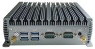 4G DDR3 インダストリアルファンレス 組み込みPC I3 / I5 / I7 CPU 2LAN 2COM 6USB