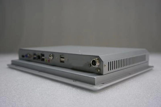 12V DC電源 産業用タッチパネル PC 400cd/m2 インテルアトムN270プロセッサ