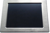 8インチPC産業タッチスクリーンモニター DC 12V インターフェース 250 cd/m2 明るさ