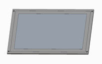 X215R-03 21.5' 車両ディスプレイLCD画面 容量感触 高明るさ 多重設置方法